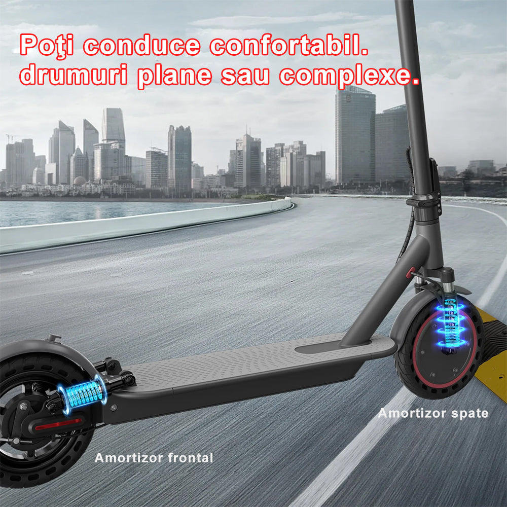 Portable and Powerful AP07 Electric Scooter Foldable, Bluetooth Unlock, 36V/10.5Ah Battery