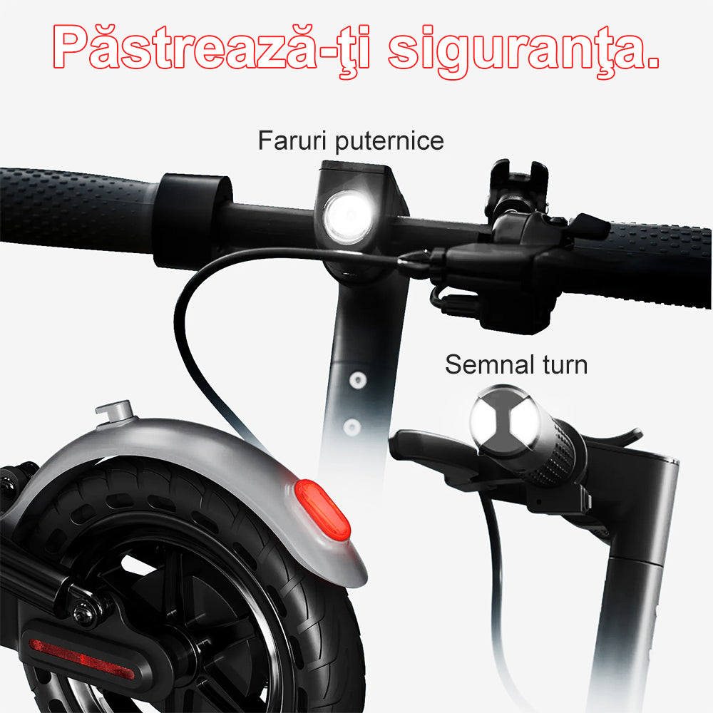 Portable and Powerful AP07 Electric Scooter Foldable, Bluetooth Unlock, 36V/10.5Ah Battery