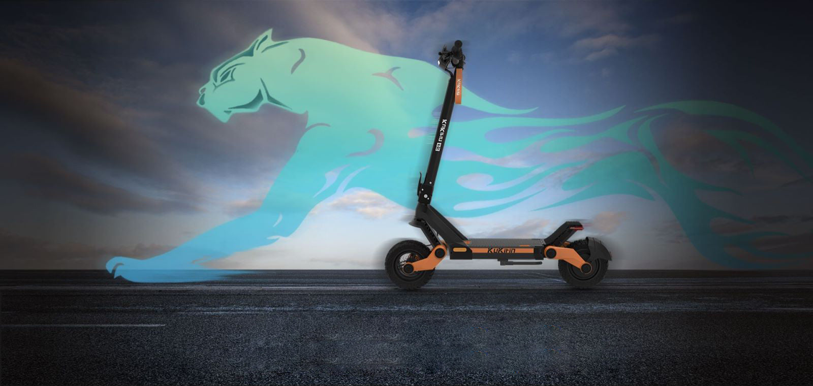 KuKirin G3 Urban Off road with LED Display 1200W 10 inch Electric Scooter shipped from overseas warehouse