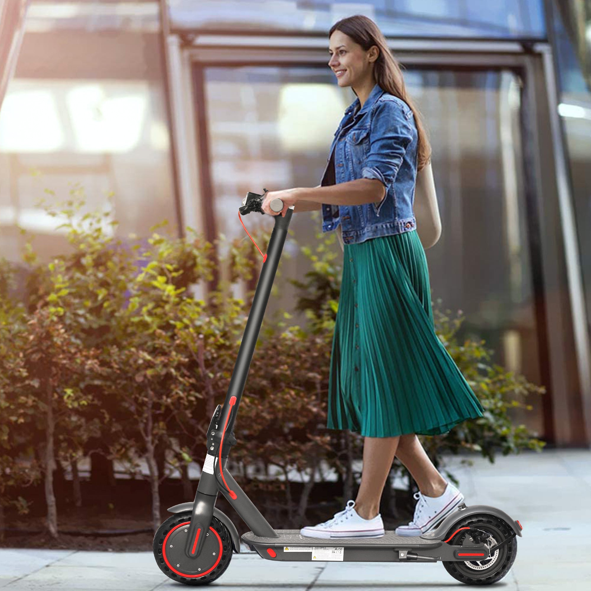 AOVOPRO ES80 EU Warehouse Dropshipping 350W Motor 10.5Ah 8.5inchs e scooter With Smart APP Foldable Adult Electric Scooter